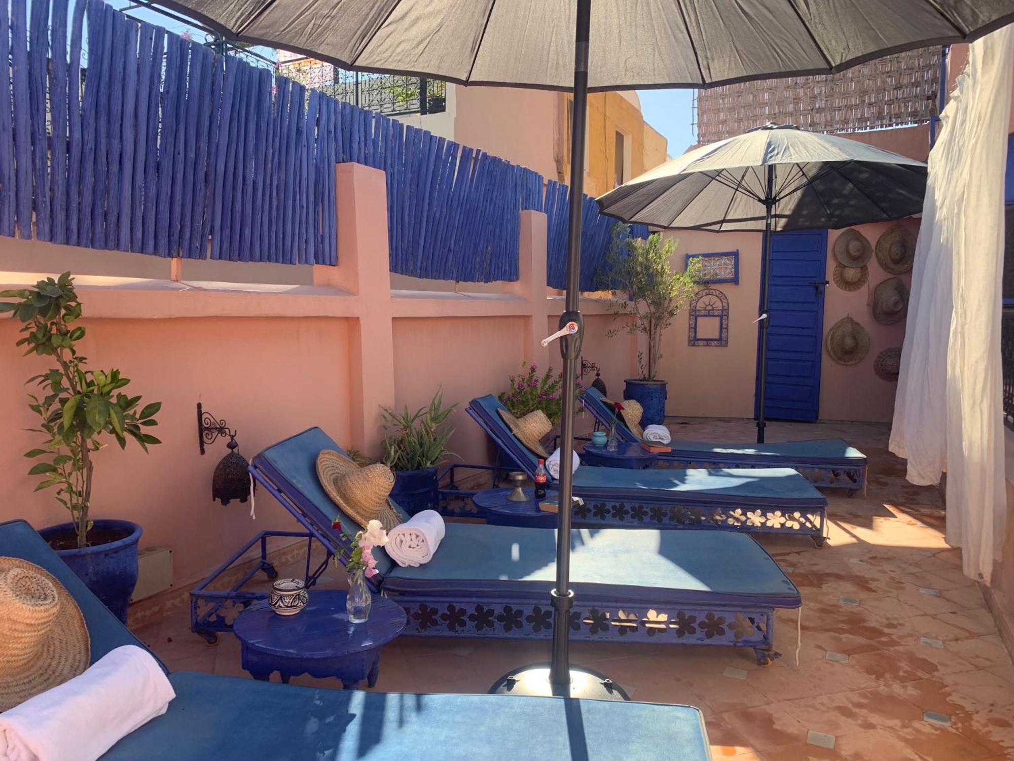 Riad Blue Berber Marrakesz Zewnętrze zdjęcie